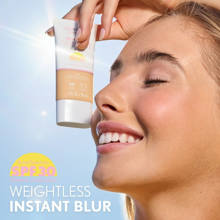 COVERGIRL Clean Fresh Blurring Skin Tint SPF30, 415 Light