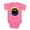Raspberry, variant on CafePress - Black Cat Retro Sunset Body Suit - Cute Infant Bodysuit Baby Romper - Size Newborn - 24 Months