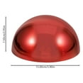 thumbnail image 2 of OHOIOLLA 1Pcs Dark Red Gazing Ball 6x6x3in for Contemporary Garden Decor, 2 of 8