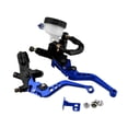 thumbnail image 1 of Embrague de freno hidráulico CNC de 7/8 pulgadas y 22 mm para motocicletas, bomba de freno para motocicleta, alto rendimiento, palancas de depósito de Azul, 1 of 9