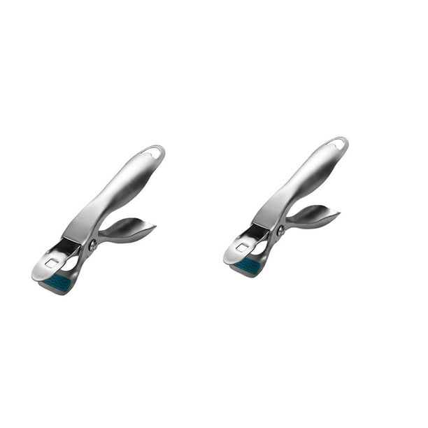 Paquete de 2 pinzas de cocina, pinzas, pinzas para platos con abridor de botellas para levantar platos calientes, cuencos, sartenes, platos, soporte para cucharas/pinzas para sartenes