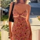 thumbnail image 5 of SAYOO Vestido sexy sin mangas femenino con encaje floral SAYOO  moda, 5 of 8