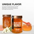 thumbnail image 6 of Emirelli Wildflower Honey 100% Pure, Raw & Unfiltered - From the High Attitude Mountains, Endemic Flower Flavor - For Breakfast, Cooking, Spreading, Baking Sweet & Healthy Food - Liquid Gold -16oz Jar, 6 of 8