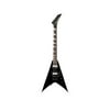 Jackson JS32 Gloss Black with White Bevels Electric Guitar Floyd Rose