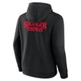 thumbnail image 3 of Men's Black Tampa Bay Rays Stranger Things Logo Lockup Pullover Hoodie, 3 of 3