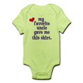 thumbnail image 1 of CafePress - My Favorite Uncle Infant Bodysuit - Baby Light Bodysuit, 1 of 1