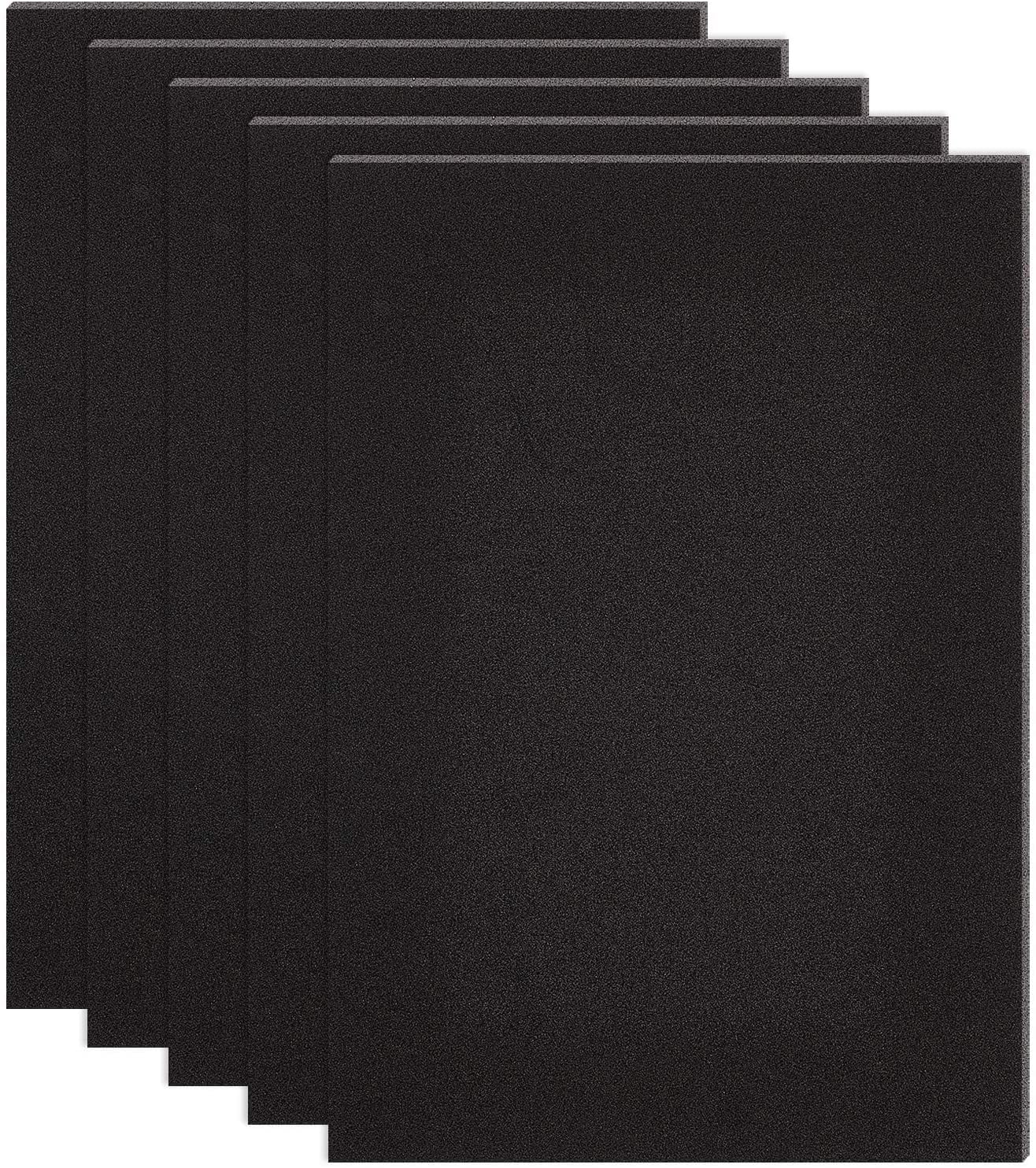 BENCO Sheet,Black,12x24 - Self-Adhesive Felt Sheets - 12 x 24 - Black
