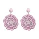 thumbnail image 3 of Pendientes colgantes Yashi vintage aleación amarilla para mujeres y niñas, 3 of 5
