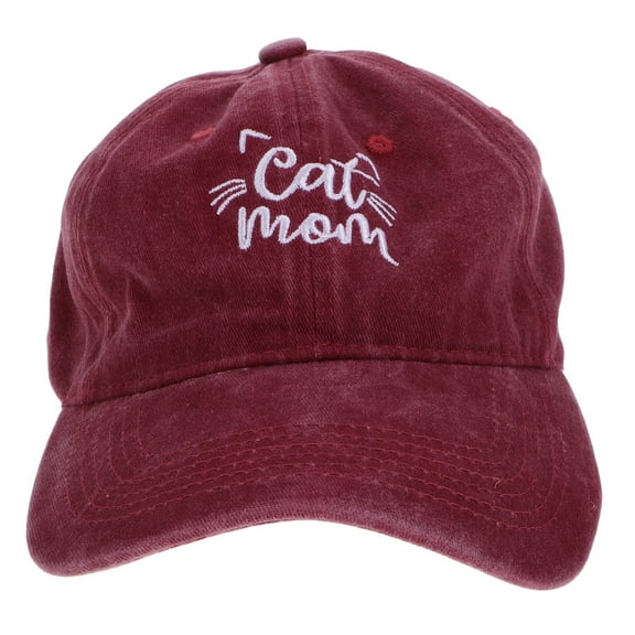 FRCOLOR Adjustable Vintage Washed Baseball Cap For Women Stylish Embroidered Hat Sports Hat For Outdoor Activities And Casual Wear