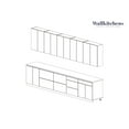 thumbnail image 5 of Kitchen Signature Collection Natural Teak & Gray Color Base Size 13Ft Wide, 5 of 5