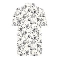 thumbnail image 6 of Two Piece Sets for Women Summer Printed Floral Two Piece Matching Vacation Sets Short Sleeve Open Front Top and Shorts Travel Outfits, 6 of 6