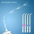 thumbnail image 3 of 4pcs Water Flosser Tip Water Toothbrush Refill Head Replacement for Waterpik, 2pcs Pink, 2pcs Blue, 3 of 8