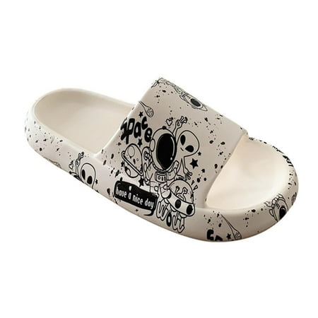

Womens Sandals House Slippers For Women Women Slippers Women s Bathing Slippers Shower Flippers Cloud Flap Slippers Cushion Slides Ultralight Comfortable Non-Slip Home