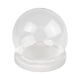 thumbnail image 2 of Cúpula de cristal para exhibición, tarro de bola con base de madera, caja de globo de cristal vacía para Base plana blanca, 2 of 8
