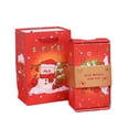 thumbnail image 1 of Wartleves Paquete navideño con luces rojas y rebotantes, juego de decoración festiva para el hogar, 1 of 7