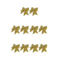 thumbnail image 1 of Bearachild 2 piezas Feliz Navidad Bowknot adornos brillante lentejuelas decoración Festival vacaciones suministros gabinete dorado Type2 NO2, 1 of 6