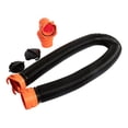 thumbnail image 4 of Conjunto ensamblado de manguera de alcantarillado para vehículos recreativos Los accesorios de tecnología TPE de primera incluyen un accesorio Negro extendido 45 m Macarena Codo giratorio de manguera, 4 of 8
