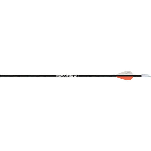 Carbon Express Thunder Express Black Youth Arrow, 28"