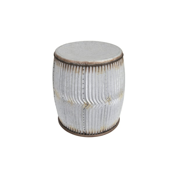 Round Metal Stool/Side Table