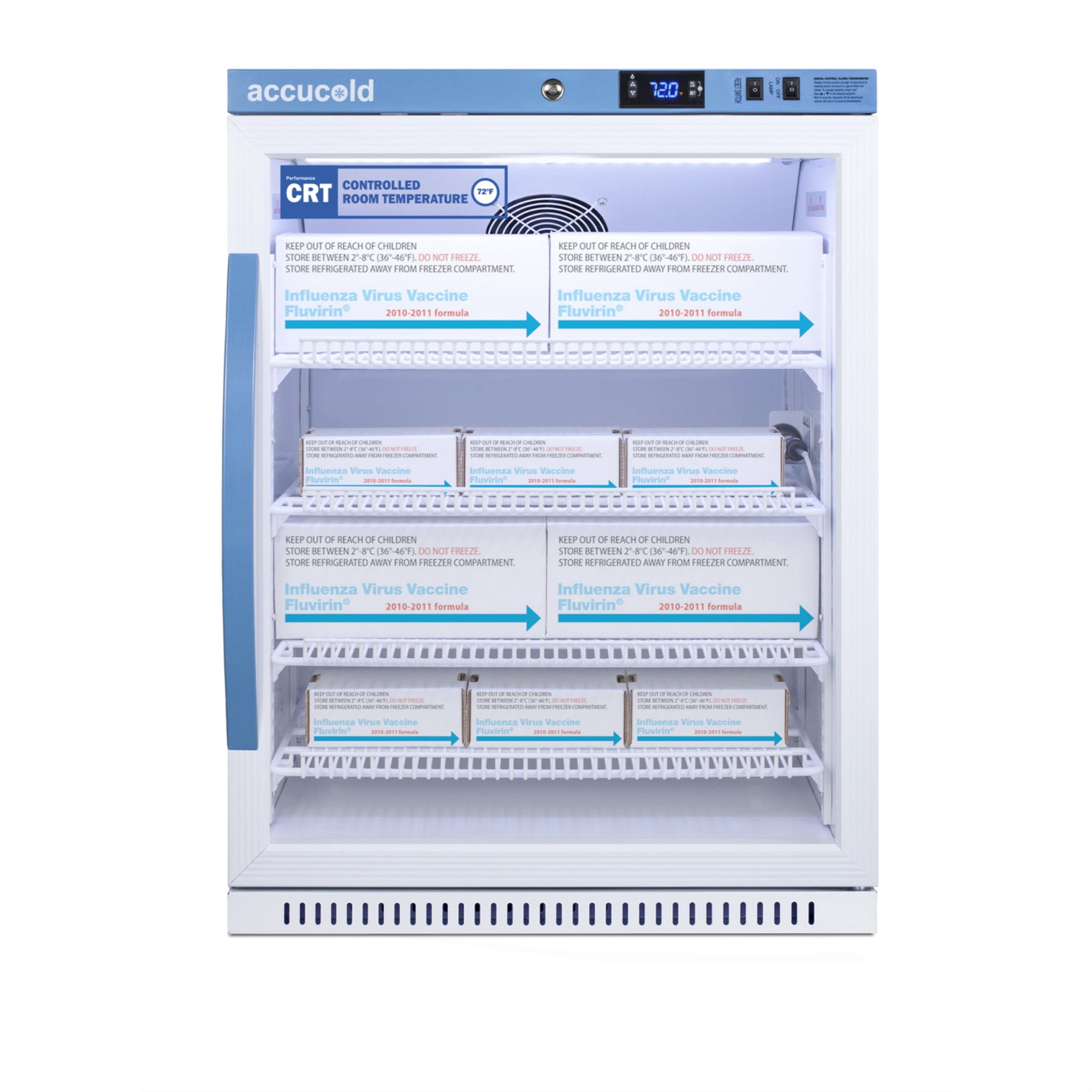 6 Cu.Ft. Upright Controlled Room Temperature Cabinet, ADA Height