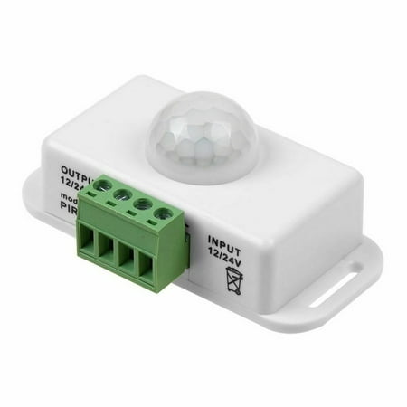

BAMILL DC 12V/24V Automatic Body Infrared PIR LED Light Strip Motion Sensor Switch