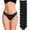 10 Pack Black, variant on Smooth Low Rise Bikini Panties - Seamless Black Underwear for Women,Black Panties for Women (5/7/10 Pack)