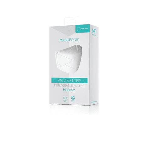 MaskFone PM2.5 Filters (30/Pack)