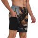 thumbnail image 2 of Balery Steampunk Squirrel Pilot Bañador para hombre, shorts de playa de secado rápido con entrepierna y forro de compresión-3X-Large, 2 of 6