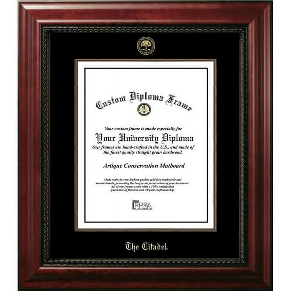 Campus Images SC993EXM-1620 20 x 16 in. The Citadel Executive Diploma Frame