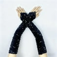 thumbnail image 4 of Pyhlmscde Women's Sparkly Sequin Gloves Long Velvet Length Arm Sleeves Wedding Prom Gloves, Winter Gloves, Womens Gloves, Heated Gloves for Women, 4 of 4