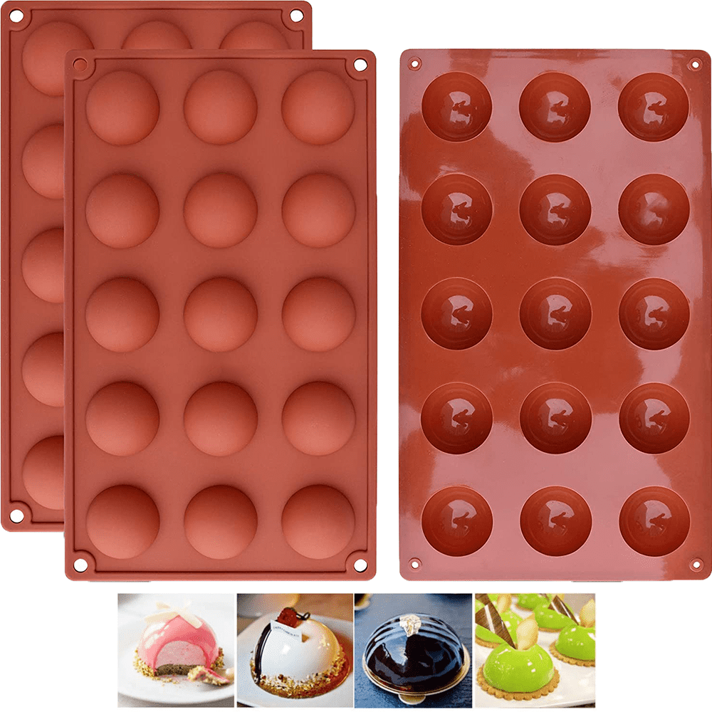Details about   48 Cavities Silicone Mold Sheet Mat Macaroon Cookies Pastry DIY Bakeware De 