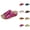 Hot Pink, variant on Ladies Fashion Walking Sandal Leather Toe Thick Sole Casual Sandals And Slippers Slingback Open Toe Wedges High Heels Beach Sandals Slippers