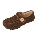 thumbnail image 3 of Mfakffe Fuzzy Slippers Women Men Comfy Diabetic House Slippers Soft & Cozy Barefoot House Shoes Adjustable, 3 of 5