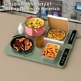 thumbnail image 4 of Food Warming Mat, 8S Rapid Heating Warming Mat for Food, Food Warmer Mat with 9 Temperature Settings & 6 Hours Time, Electric Warming Trays for Buffets Parties Family, 4 of 7