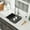 Gunmetal Black#92, variant on Stainless Steel Kitchen Sink ADA-COMPLIANT Kitchen Sink, 27 Inch Undermount Sink 5.5-Inch Low Depth ADA Compliant Single Bowl 16 Gauge Stainless Steel 27 x 18 x 5.5 Inch Handmade Sinks Basin,Undermou