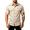 Off-white, variant on Men's 100% Cotton Short Sleeve Button Down Shirt, Casual Outdoor Work Shirt with Chest Pockets, Regular Fit for Daily Wear and Adventure