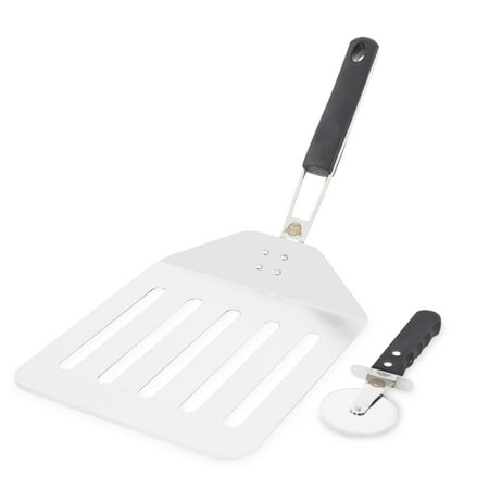 Pit Boss Pizza Set - Includes Extra Large Spatula w/ Cutter Wheel