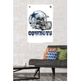 thumbnail image 2 of NFL Dallas Cowboys - Drip Helmet 20 Wall Poster, 22.375" x 34", 2 of 4