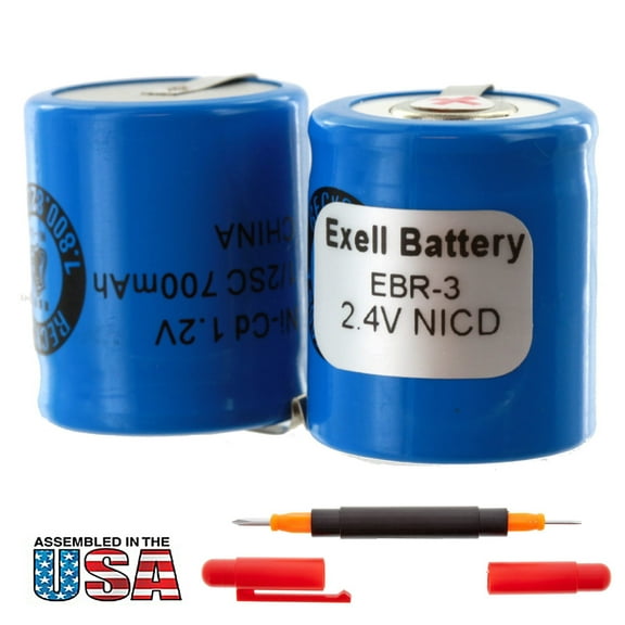 NEW Exell Razor Battery for Remington 2B3, 3BF1C, 8BS3-1C, 9BF21C
