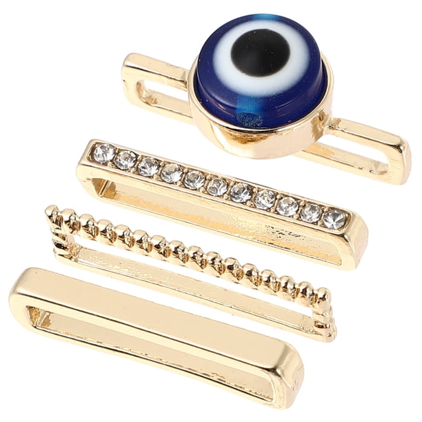 4 piezas de adornos para correas de reloj, anillos y bucles para correas de reloj inteligente.