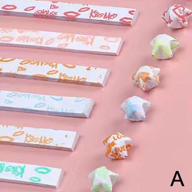 210pcs Luminous Star Origami Set Star Paper Strip DIY Handmade Lucky Star Origami