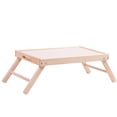 thumbnail image 2 of FLAMEEN Folding Computer Desk,Foldable Multi‑Purpose Bed Table Laptop Desk Breakfast Snack Tray For Eating Reading Dormitory Use,Laptop Desk, 2 of 8