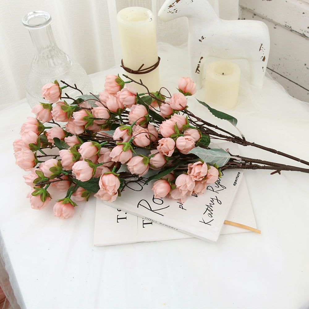 Artificial Silk Flowers Bunch Wedding Home Grave Indoor Outdoor Bouquet Uk Walmart Com Walmart Com