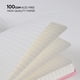 thumbnail image 2 of Título del producto: Cuaderno FLEEKOOL tapa dura 216 páginas, A5 rayas 100gsm, lazo bolígrafo, bolsillo interior - Rosa, 2 of 3
