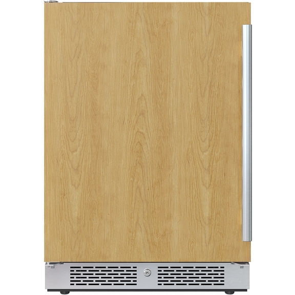 Avallon Awc242dzlh 24" Wide 45 Bottle Capacity Dual Zone Wine Cooler - Panel Ready Solid