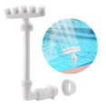 thumbnail image 4 of Swimming Pool Waterfall Fountain Fish Pool Fountain Gardening Sprinkler Hot Q2, 4 of 8