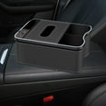 thumbnail image 4 of Oliegs Heated Blanket Multifunctional Car Storage With Colorful Atmosphere Light Charging Interior Supplies Tissue Storage Chocolate, 4 of 4
