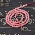 thumbnail image 3 of K-KED 15" Strand Natural Rose Quartz Crystal Stone Gemstone Beads Lot 4/6/8/10/12mm-8 mm, 3 of 5