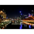 thumbnail image 2 of CafePress - Melbourne City Light Yarra River Reflection Magnet - Rectangle Magnet, 2"x3" Refrigerator Magnet, 2 of 3