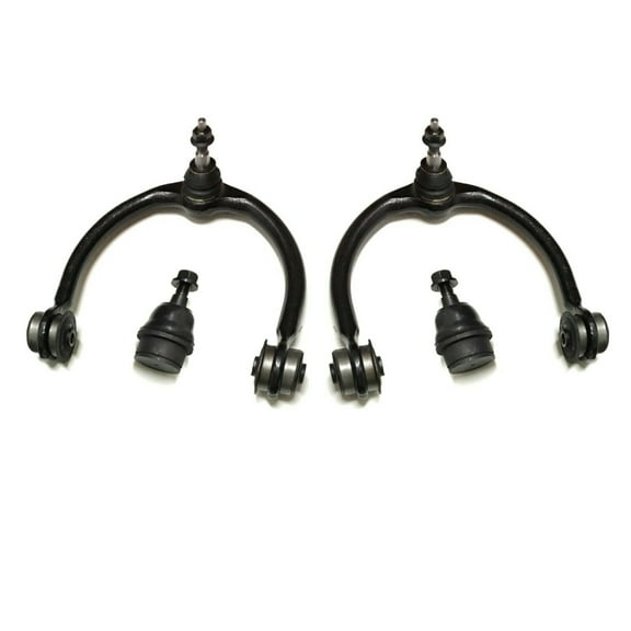 4 Pieces Upper Control Arm   Lower Ball Joints Suspension Kit Fits Passenger RH and Driver Side
